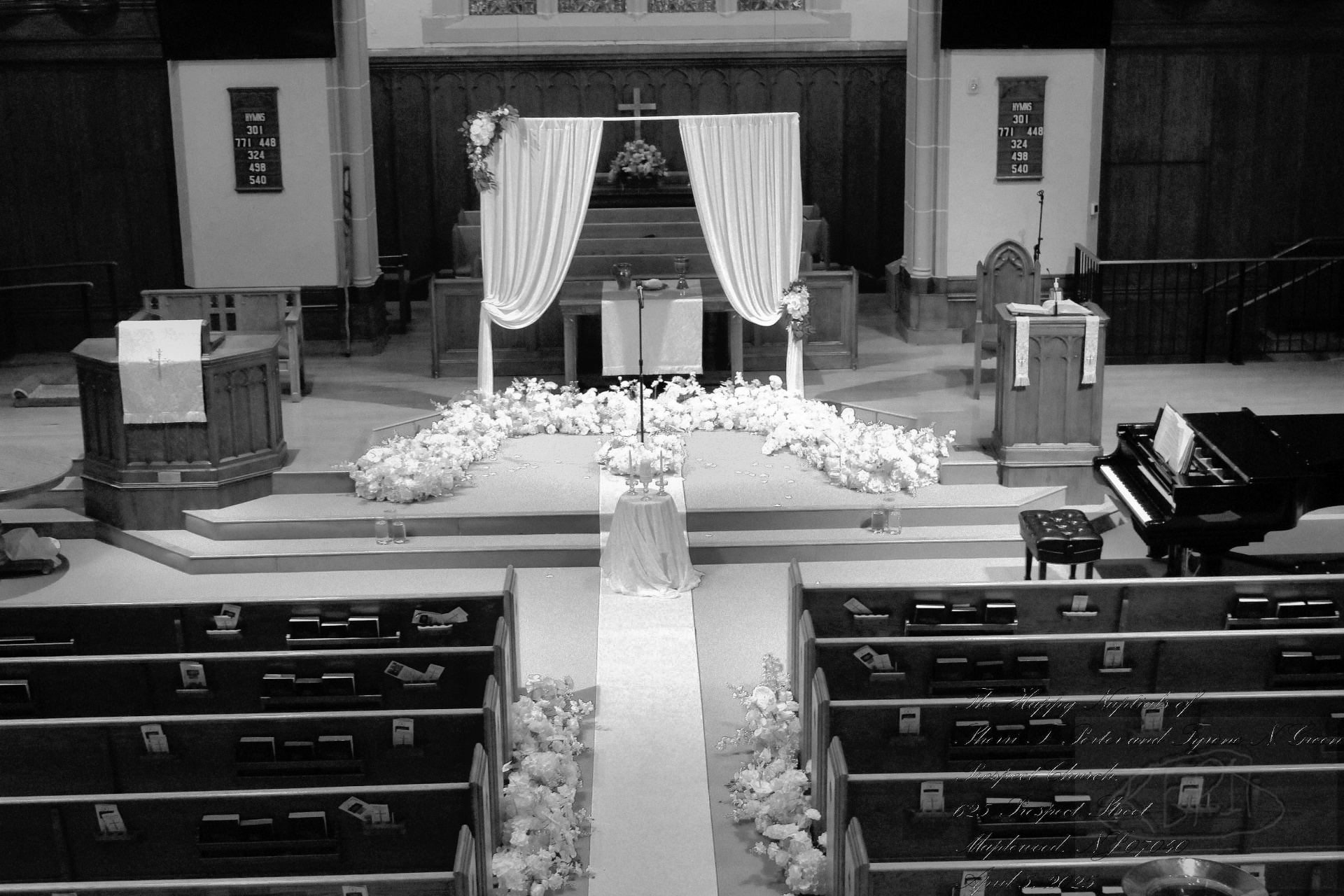 Ceremony · Prospect Church, Maplewood NJ