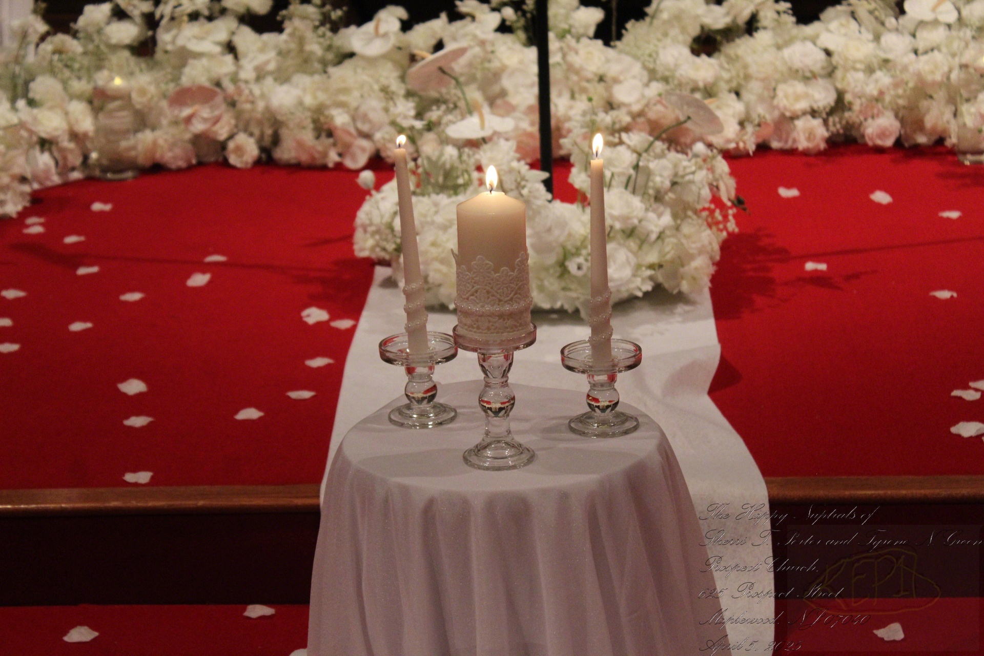 Unity Candle · Ceremony Details